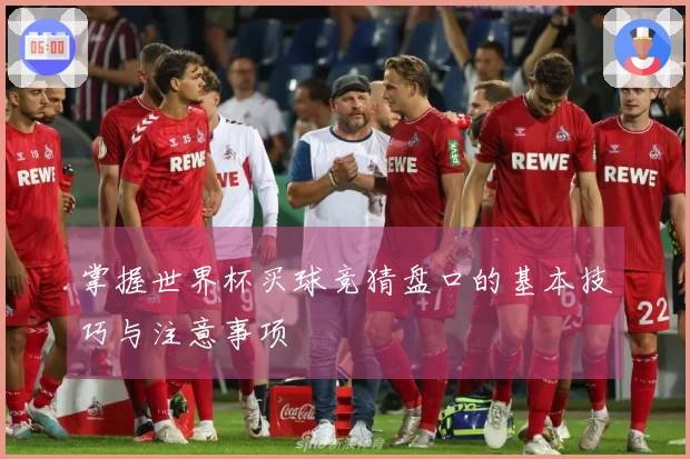 掌握世界杯买球竞猜盘口的基本技巧与注意事项