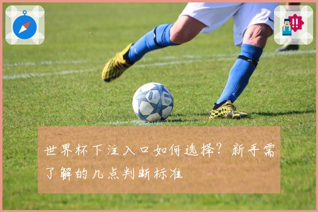 世界杯下注入口如何选择？新手需了解的几点判断标准